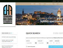 Tablet Screenshot of edinburgh-holiday-accommodation.co.uk